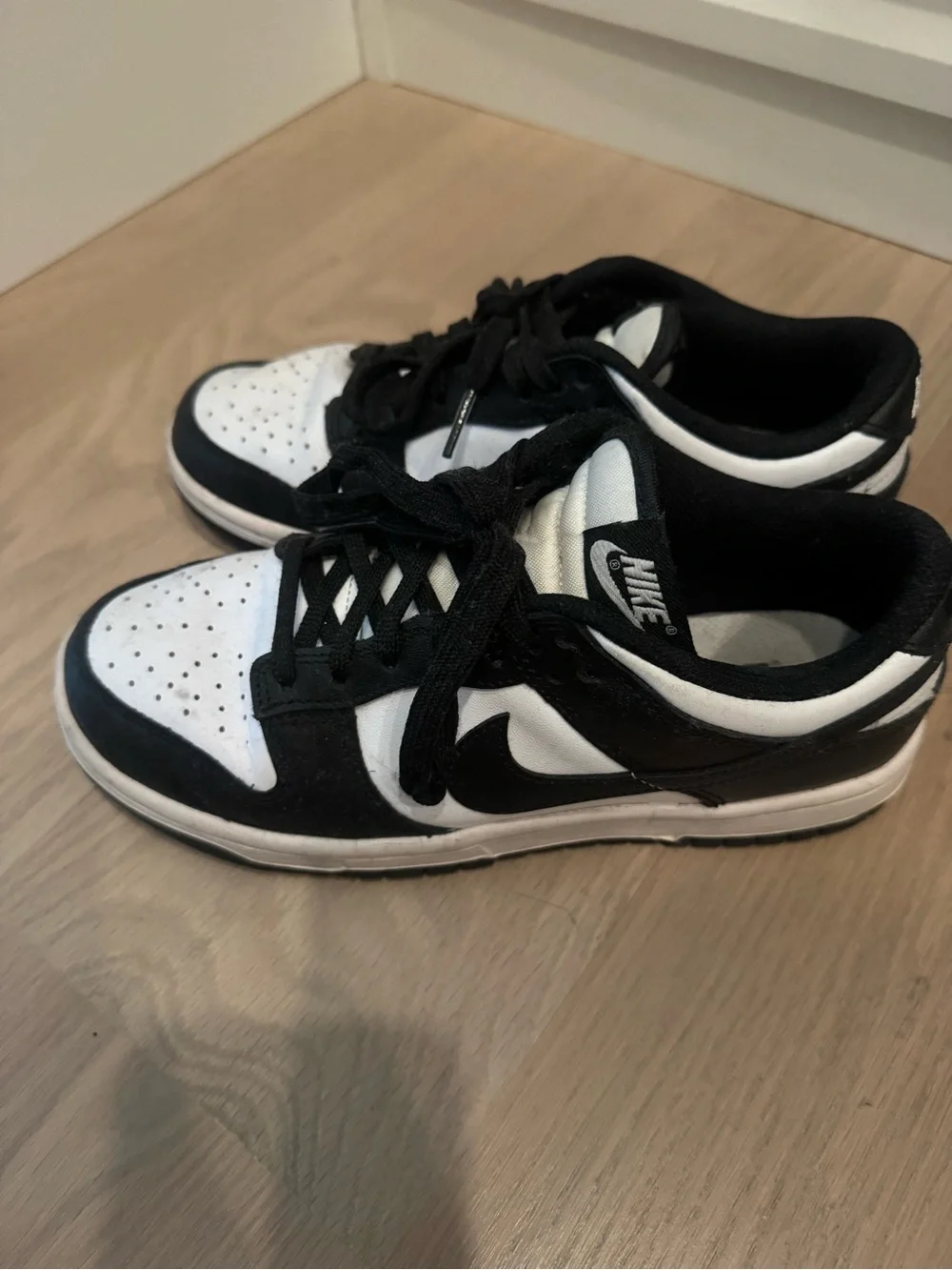 Nike Black and White Low-Top Sneakers